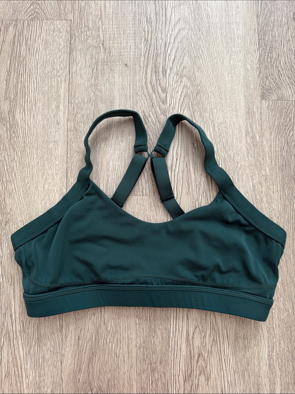 Paragon Fitwear Deep Green Strappy Racerback Gemini Sports Bra